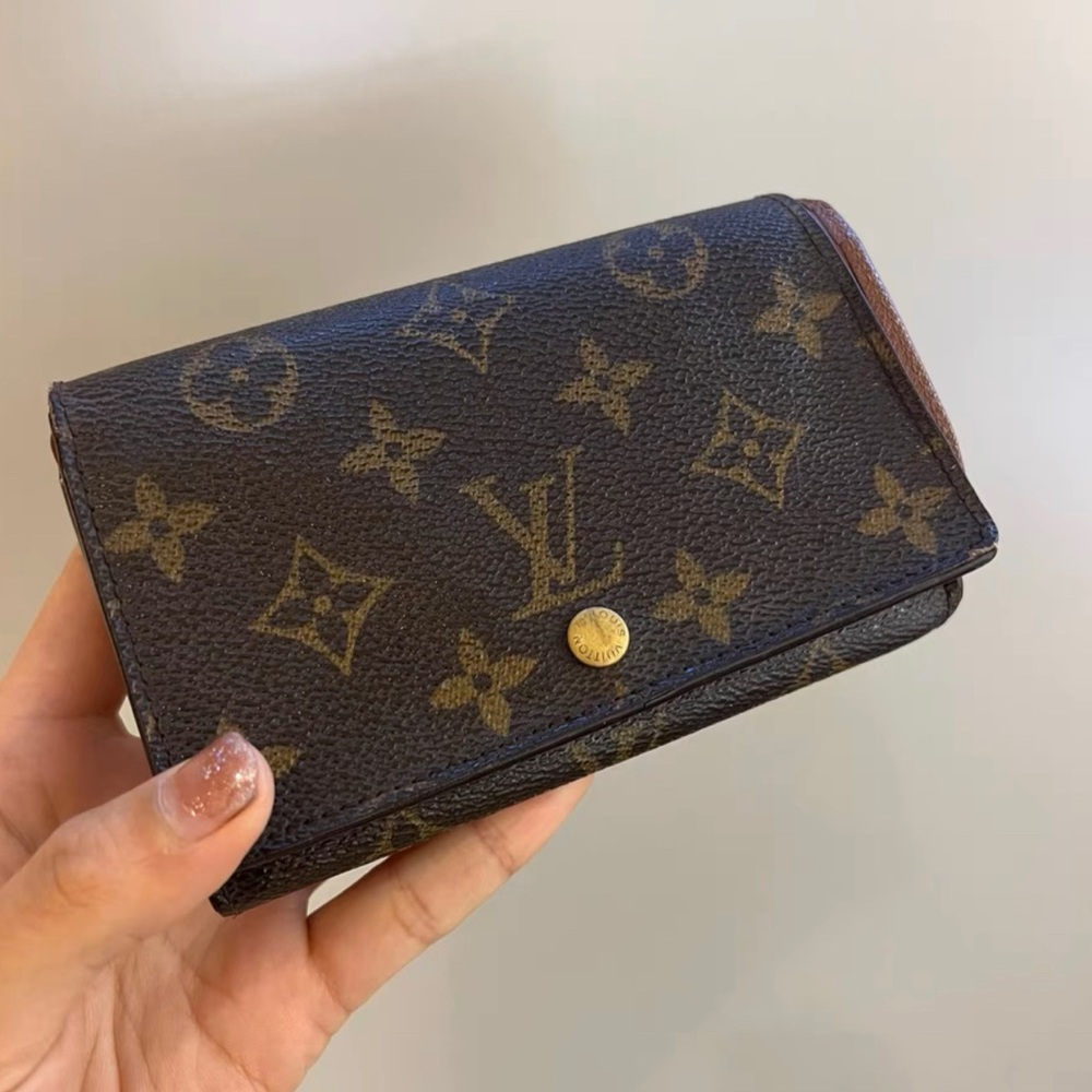 AUTHENTIC Louis Vuitton Monogram Porte Monnaie Billets Tresor Bifold Wallet